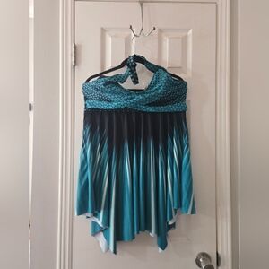 3x tankini swimsuit top